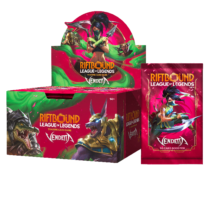 Riftbound: League of Legends TCG - Vendetta - Boîte de boosters (24 boosters) - Français