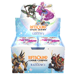 Riftbound: League of Legends TCG - Radiance - Boîte de boosters (24 boosters) - Anglais