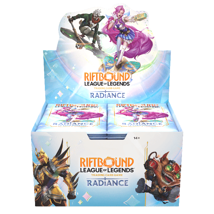 Riftbound: League of Legends TCG - Radiance - Boîte de boosters (24 boosters) - Anglais