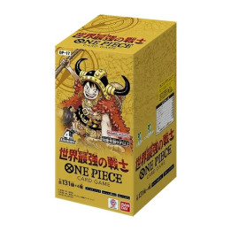 One Piece Card Game - OP-17 Le Plus Fort Guerrier du Monde - Boîte de boosters (24 boosters) - Japonais