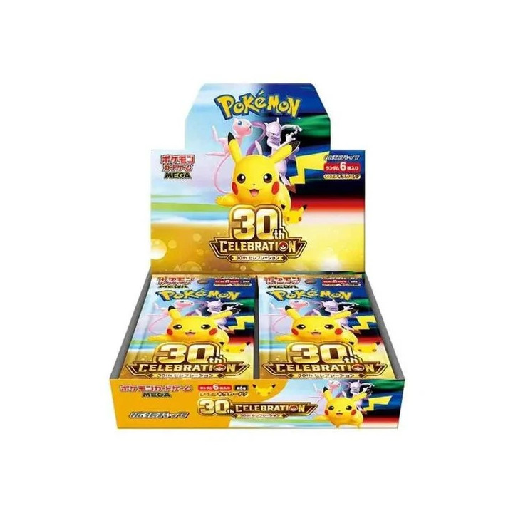Pokémon - M6A 30th Anniversary - Boîte de boosters - Japonais